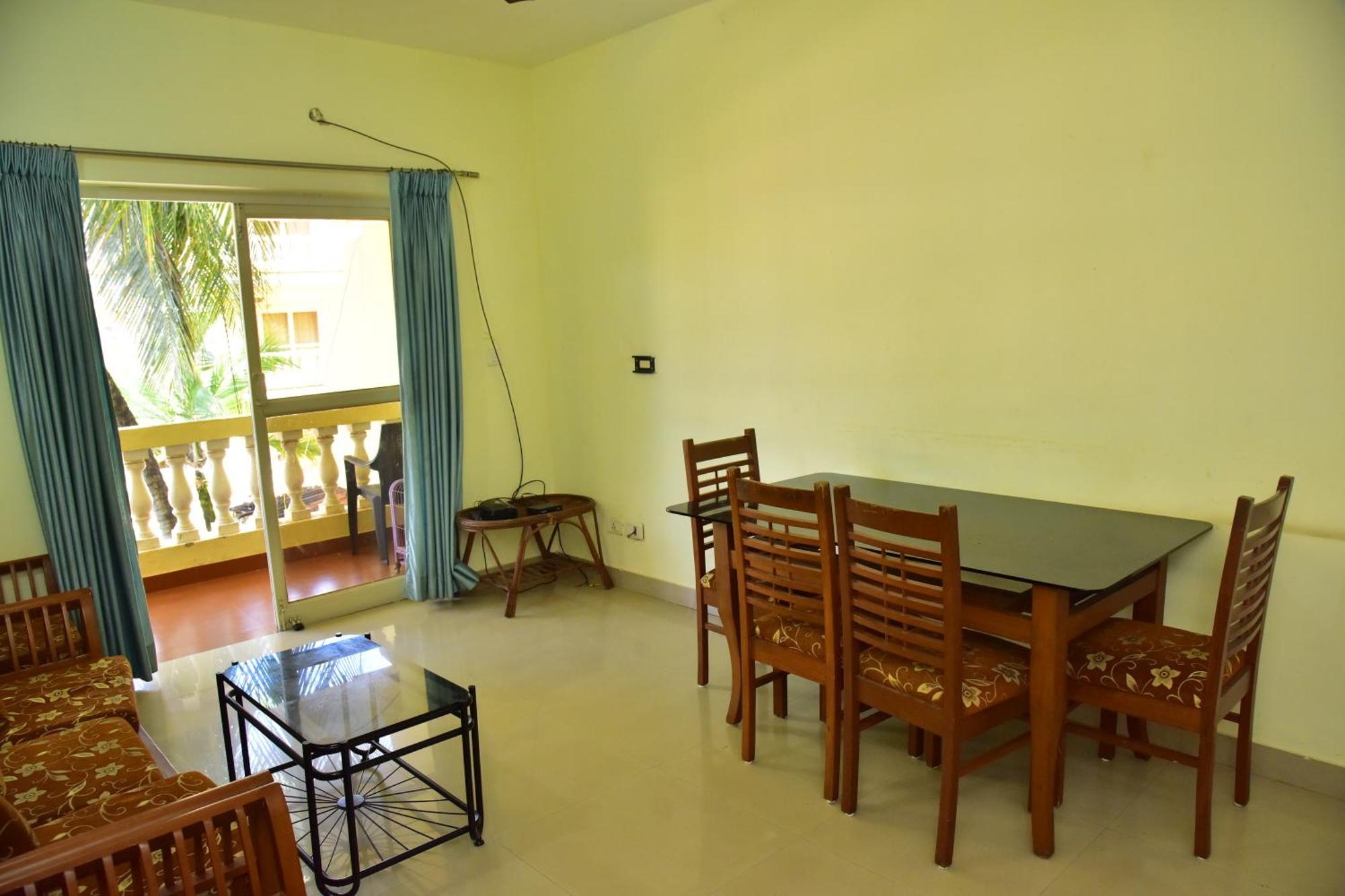 Fieldstone Lovely 2 Bhk Ac Apartment Talaulim Bilik gambar