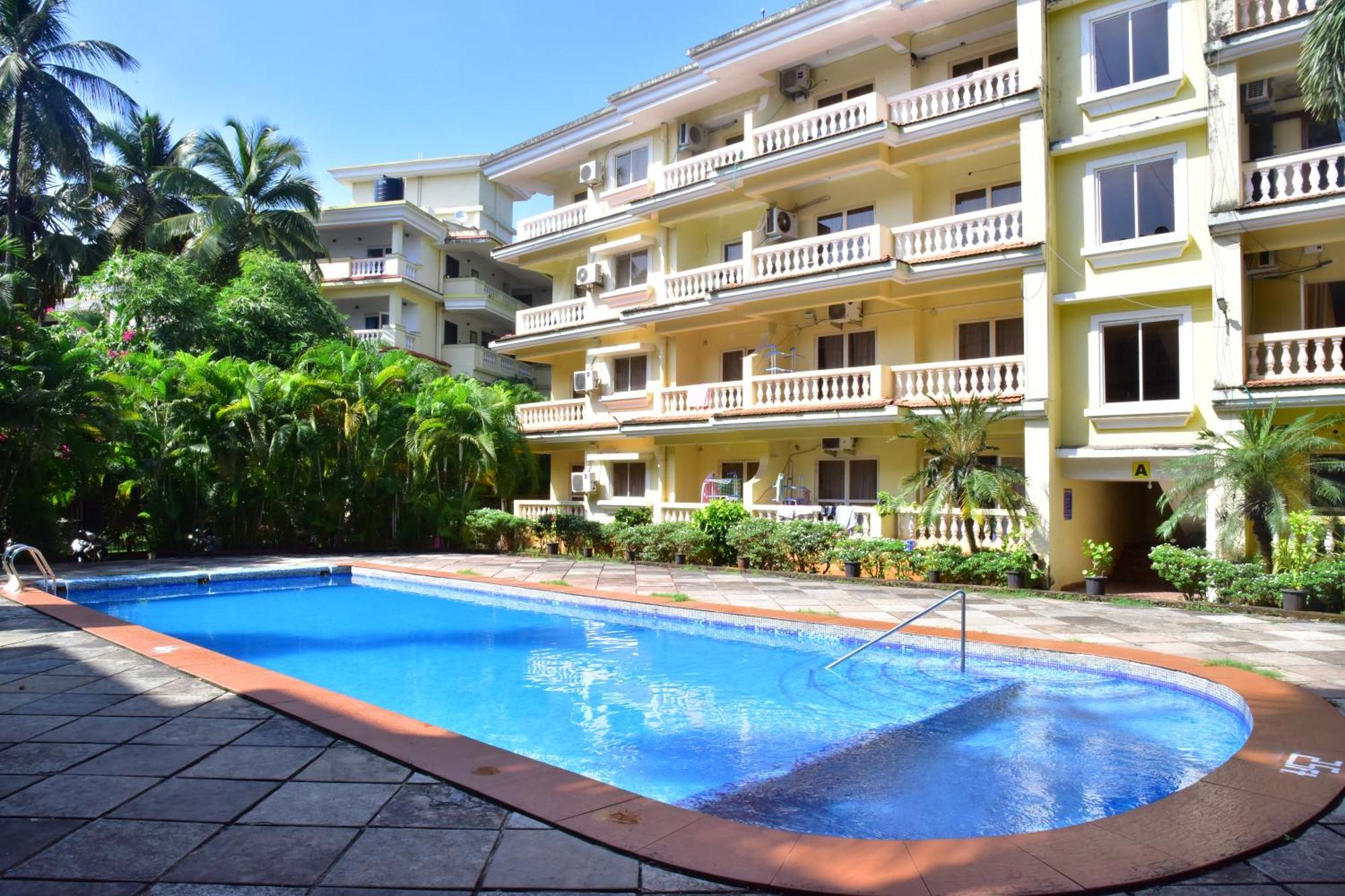 Fieldstone Lovely 2 Bhk Ac Apartment Talaulim Bilik gambar